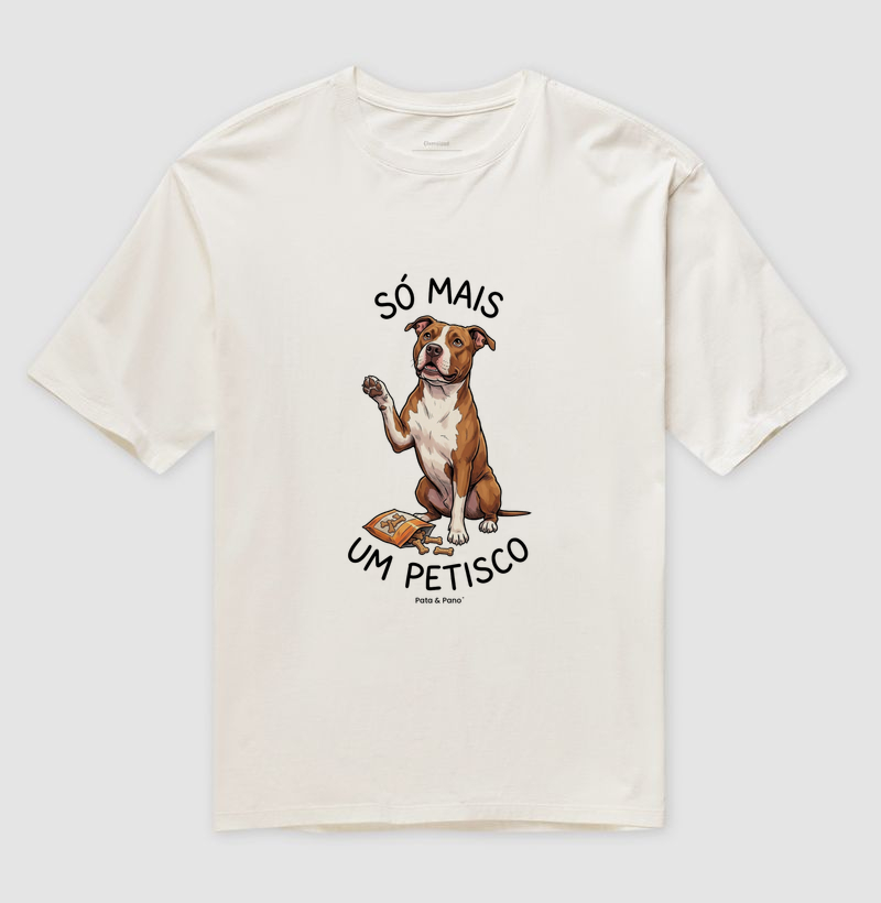 CAMISETA OVERSIZED PITBULL PETISCO
