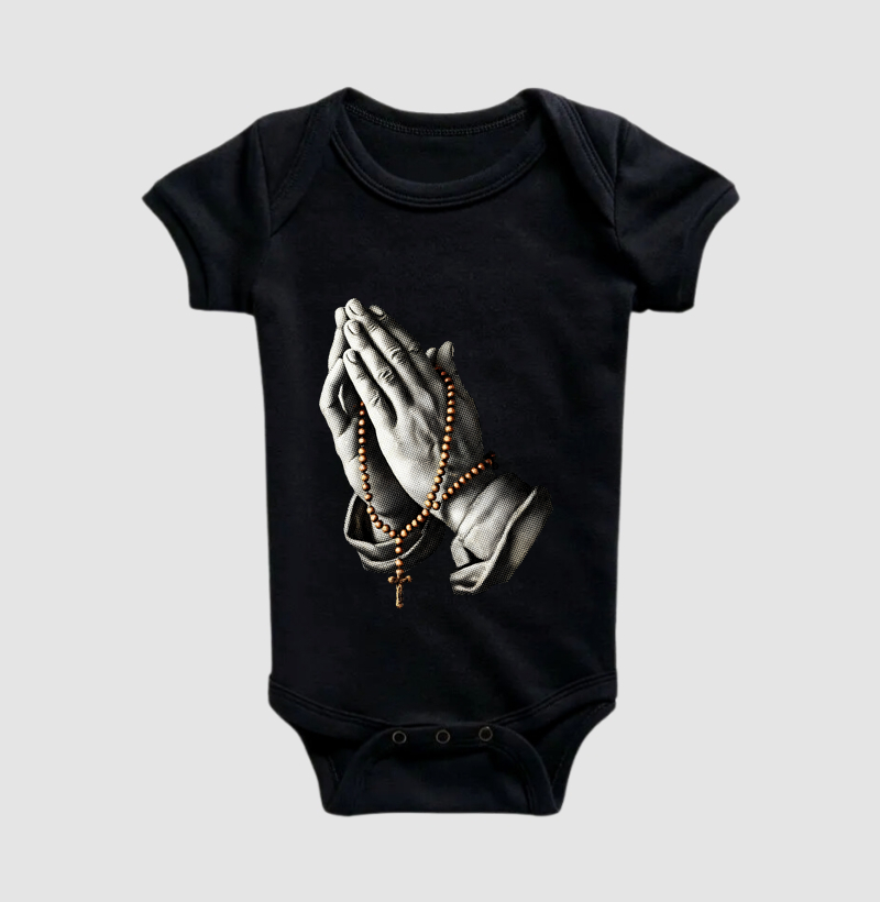 Mãos em oração - Minimalista