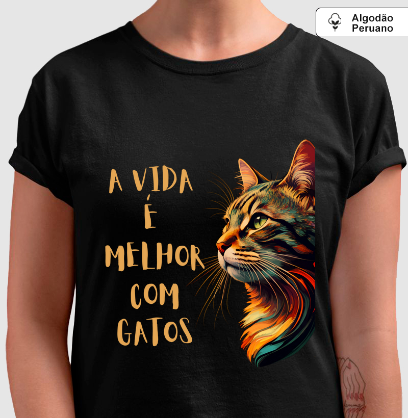 A vida é melhor com Gatos