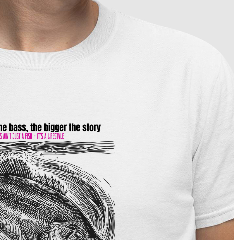 the bigger the bass, the bigger the story 