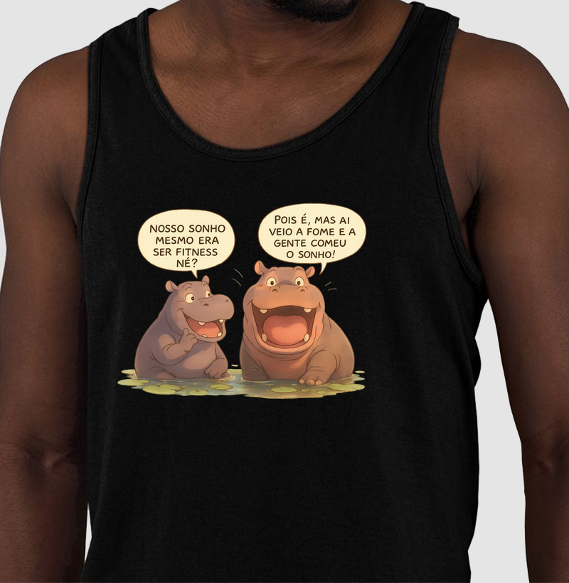 Nosso sonho era ser fitness, mas veio a fome a gente comeu o sonho