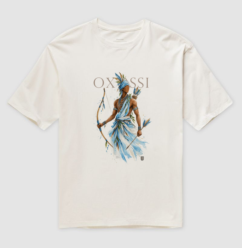 Oxóssi I Orixás Maria Patuá - Camiseta Oversized
