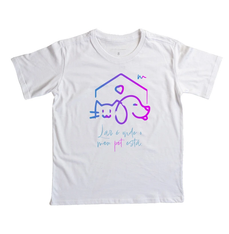Camiseta e babylook Lar do Pet