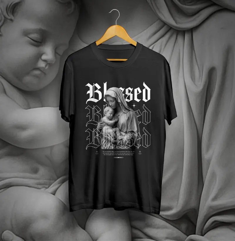 Camiseta Blessed Virgin  - Sacred Mother