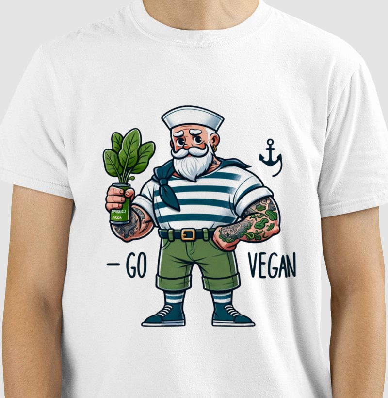 marinheiro vegan espinafre