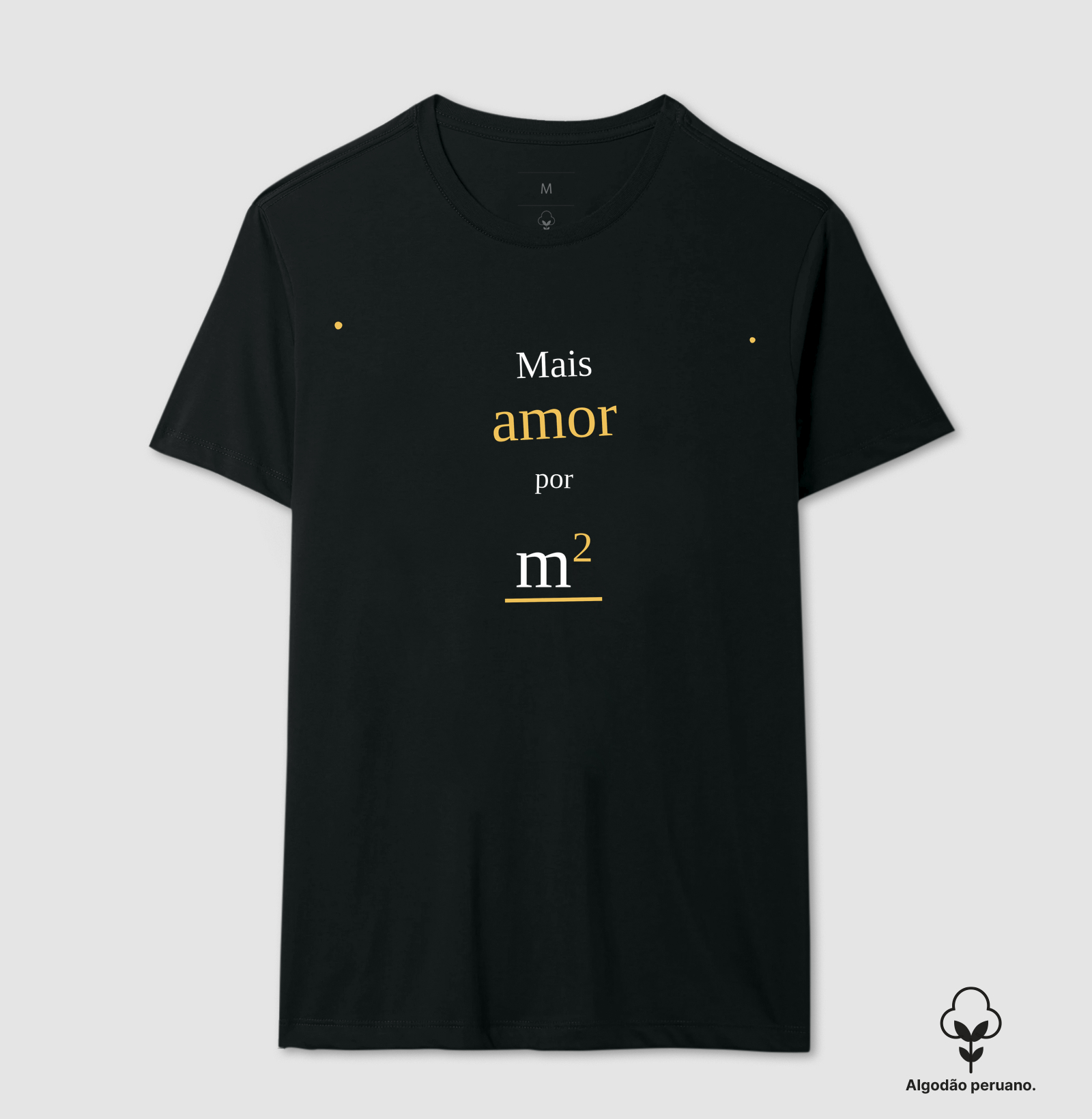 Camiseta | mais amor (Algodão Peruano)