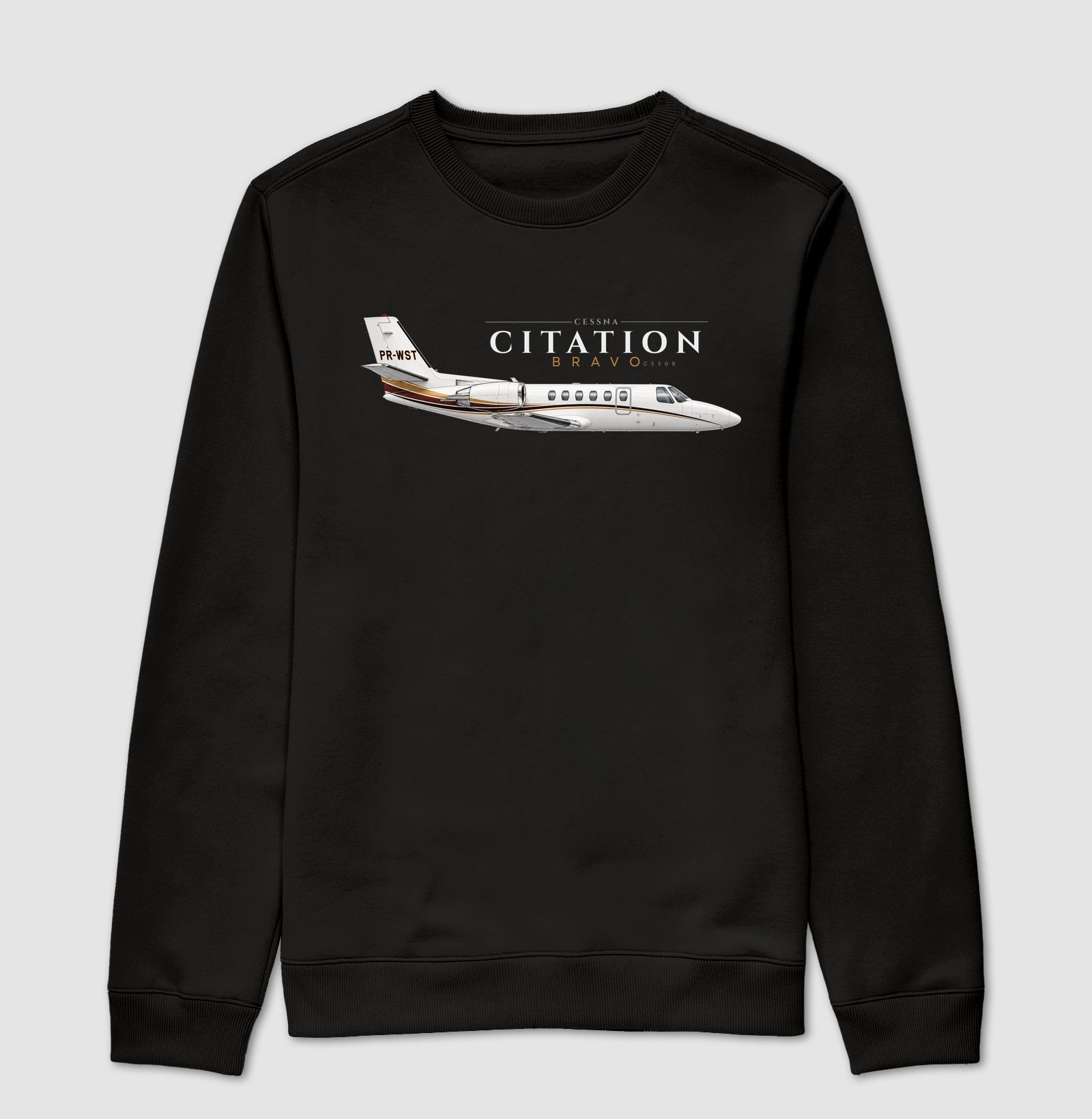 Cessna Citation Bravo C550B  - Suéter Moletom