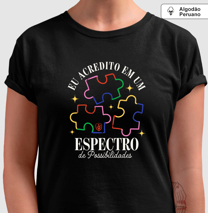 Eu acredito - Algodão Peruano