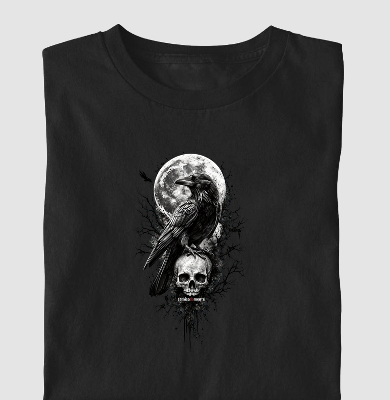 Huginn Caveira Lua Cheia