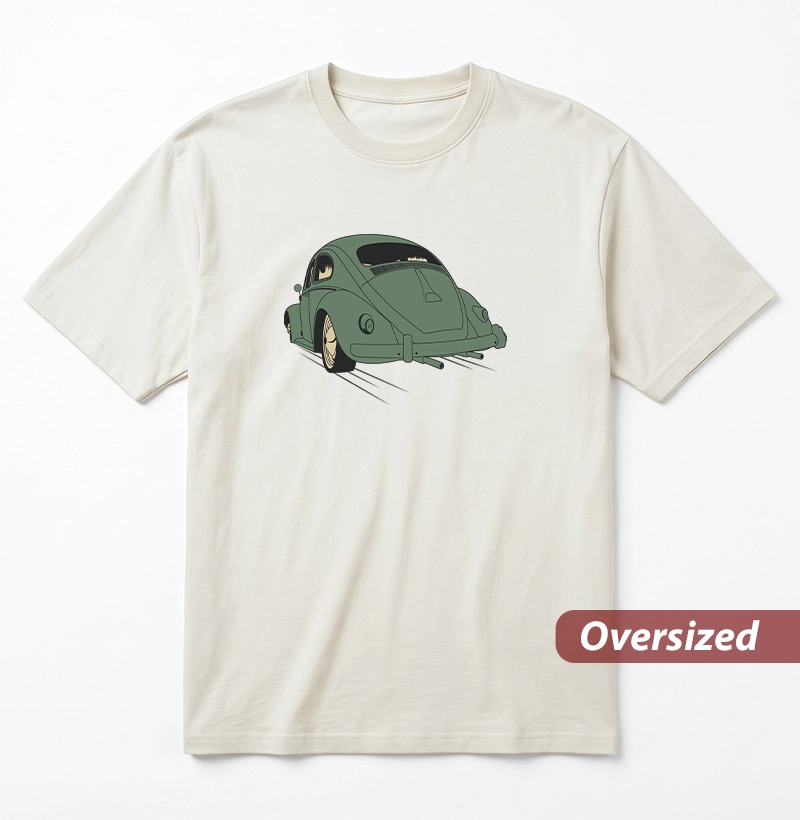 Fusca, a Lenda | Verde - Camiseta Oversized