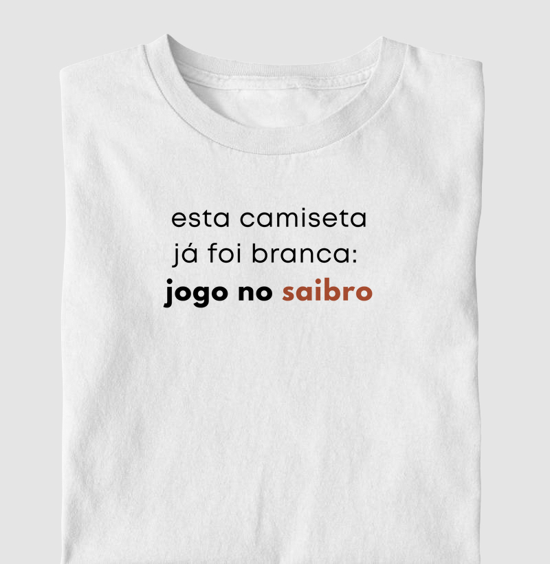 esta camiseta já foi branca