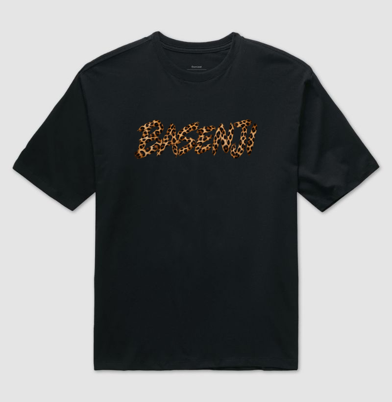 Basenji Onça - Camiseta Oversized