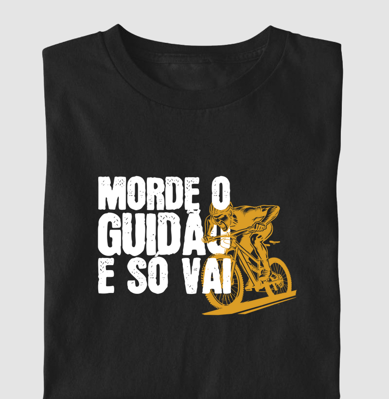 Camiseta Morde o Guidão e Só Vai - GoodTrail
