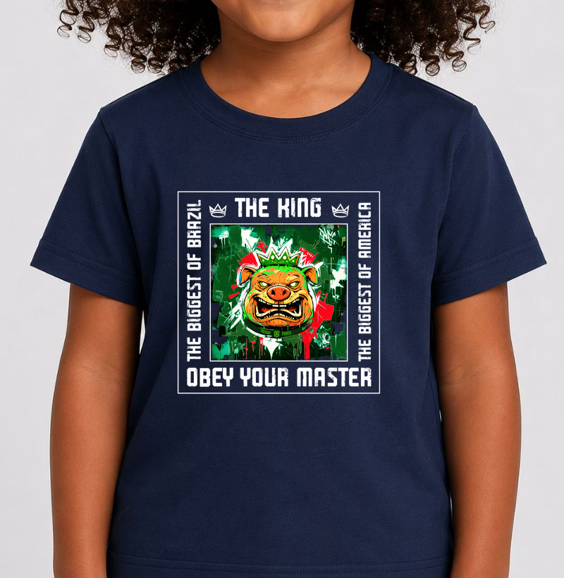 Infantil Obey your master (Desc. abaixo no PIX)
