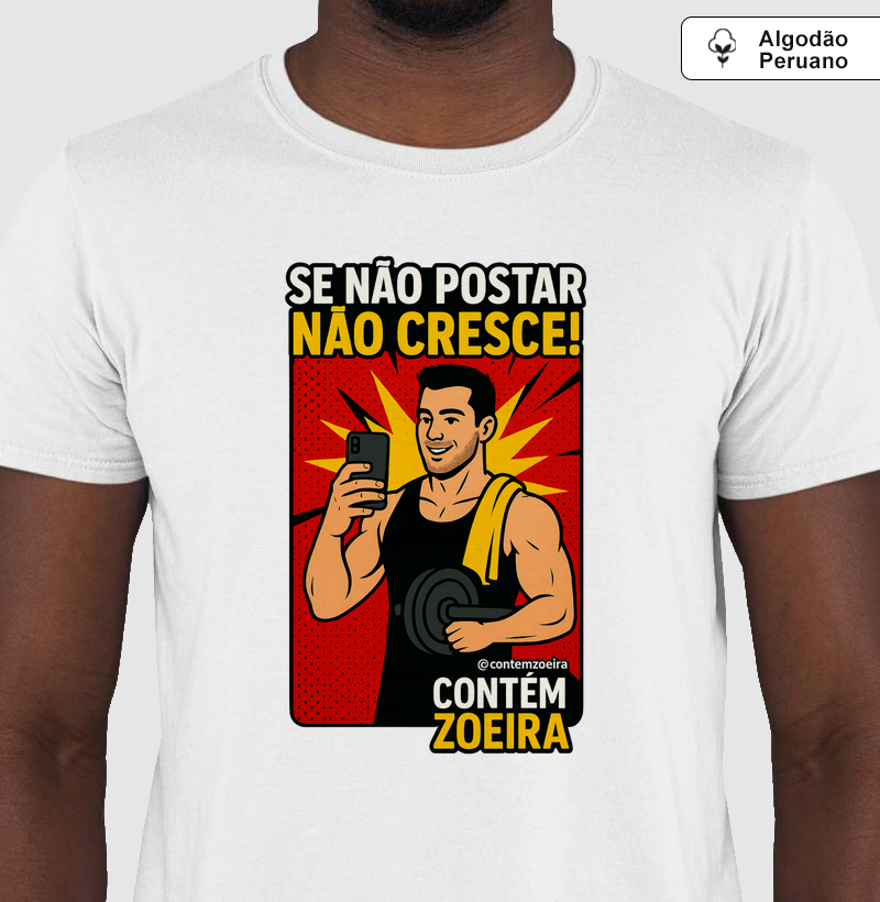 Se não postar não cresce!