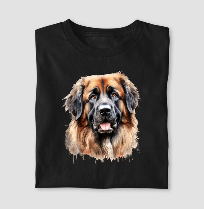 Leonberger aquarela