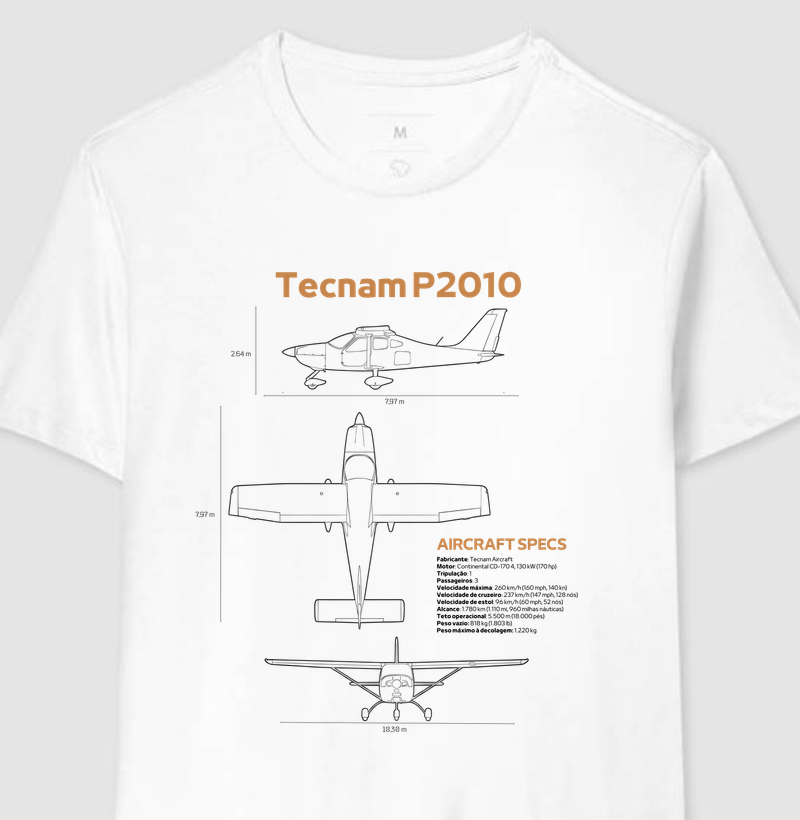 Tecnam P2010 - Blueprint