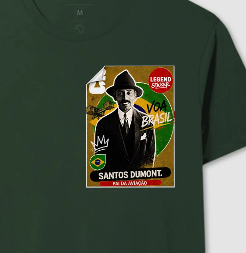 Figurinha Santos Dumont 