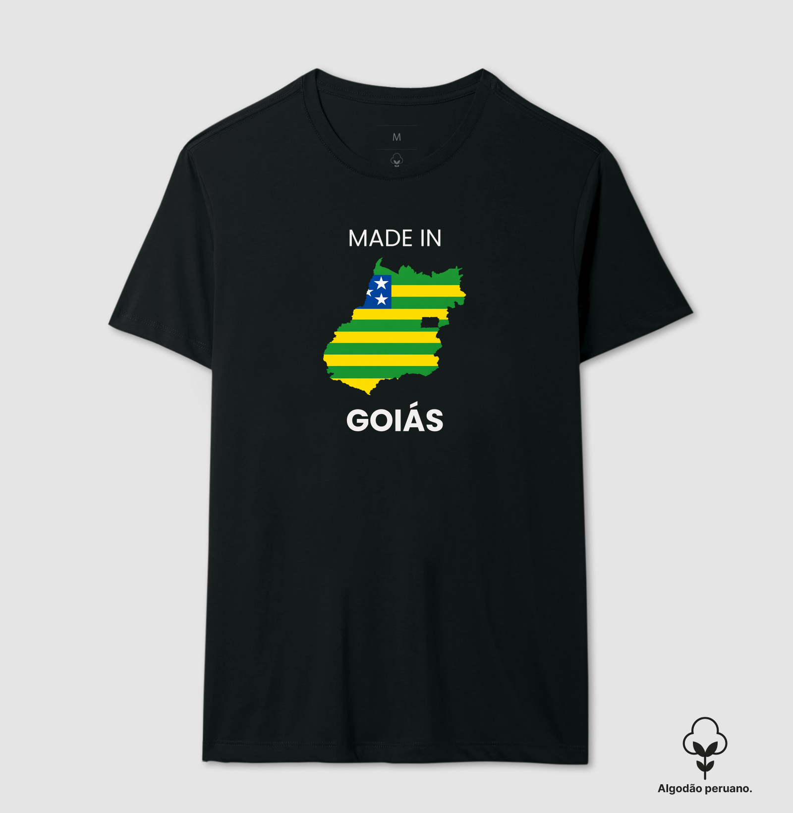 Made In Goiás - Camiseta Algodão Peruano