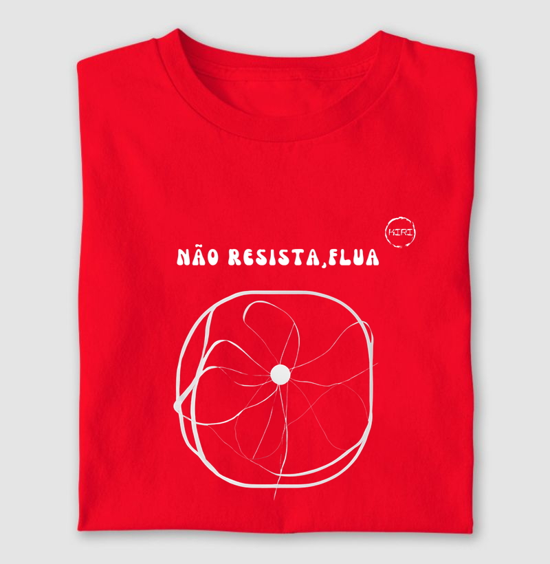Camiseta  KIRI - Não Resista, Flua - Min