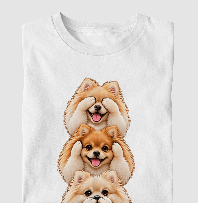 Ver, ouvir e falar versão Spitz - Camiseta