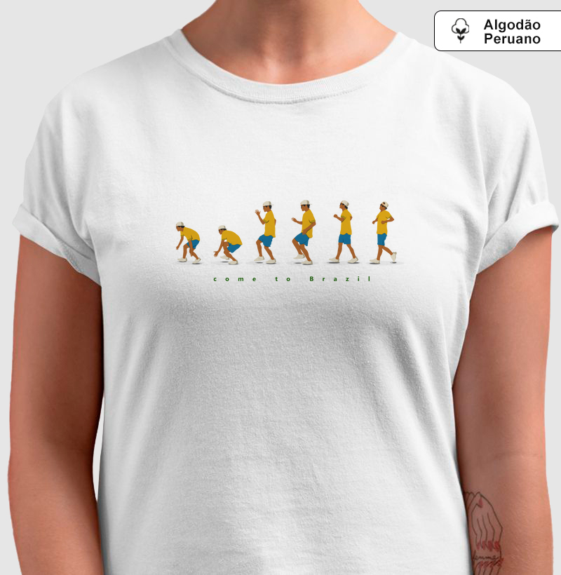Come to Brazil - Algodão Peruano