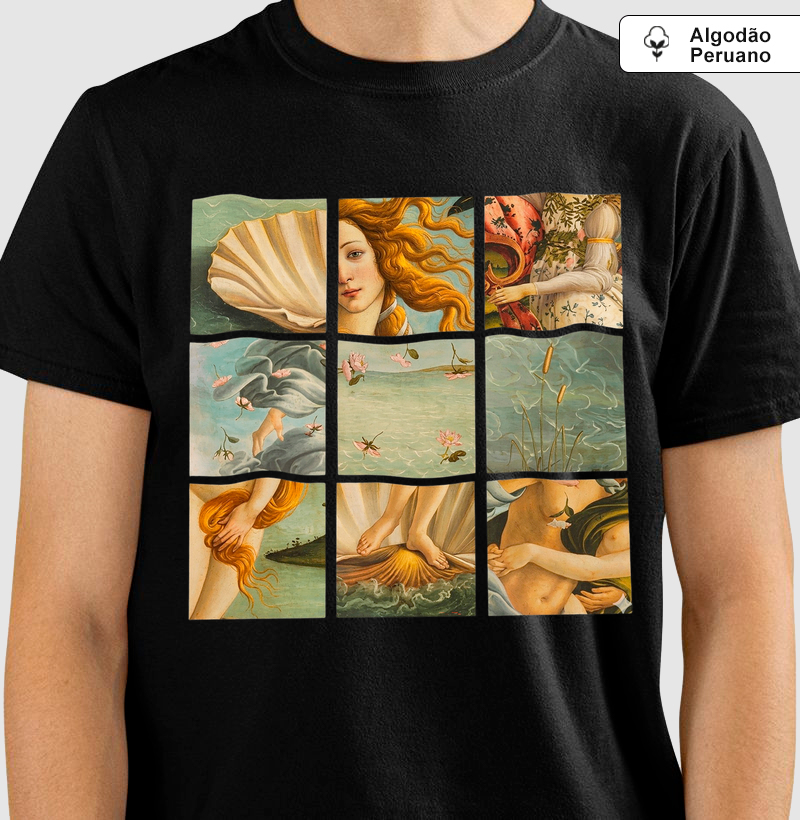 Arte Renascentista O Nascimento de Vênus Botticelli Arte Italiana Premium