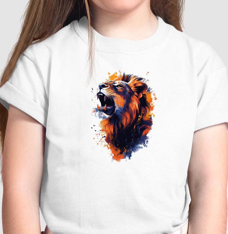 Camiseta Kids Rei da Savana