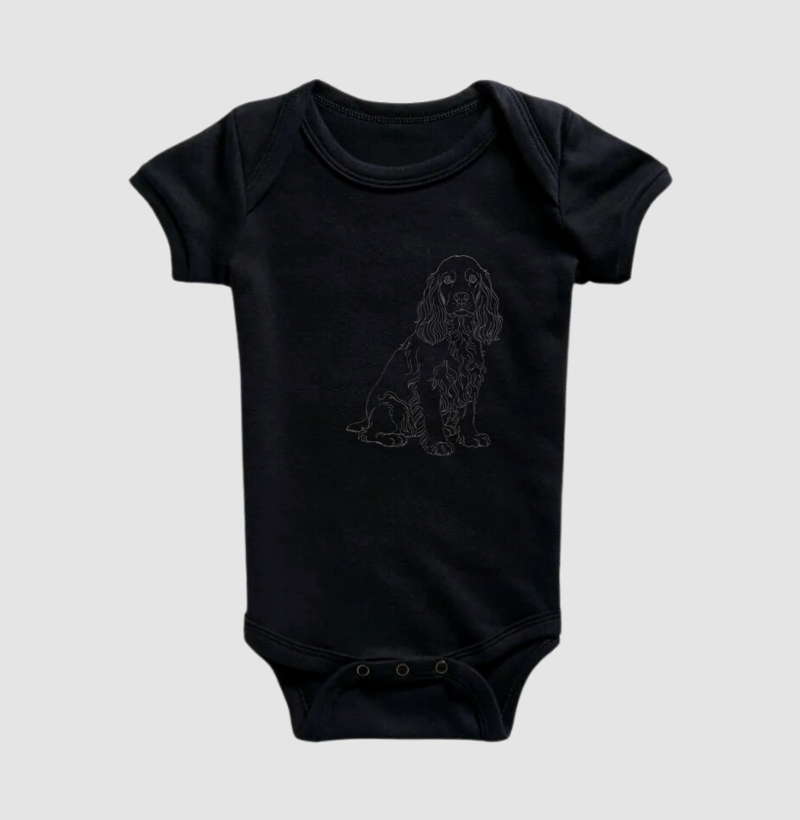 Cocker - Desenho - Body Infantil