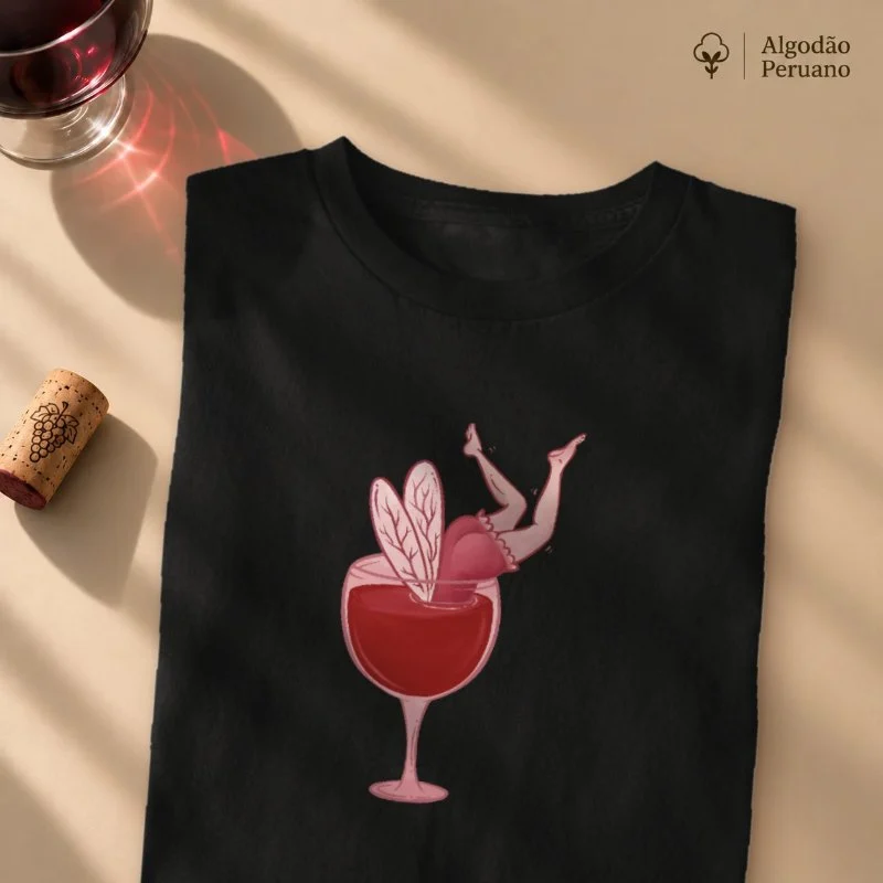 Camiseta A Fada do Vinho