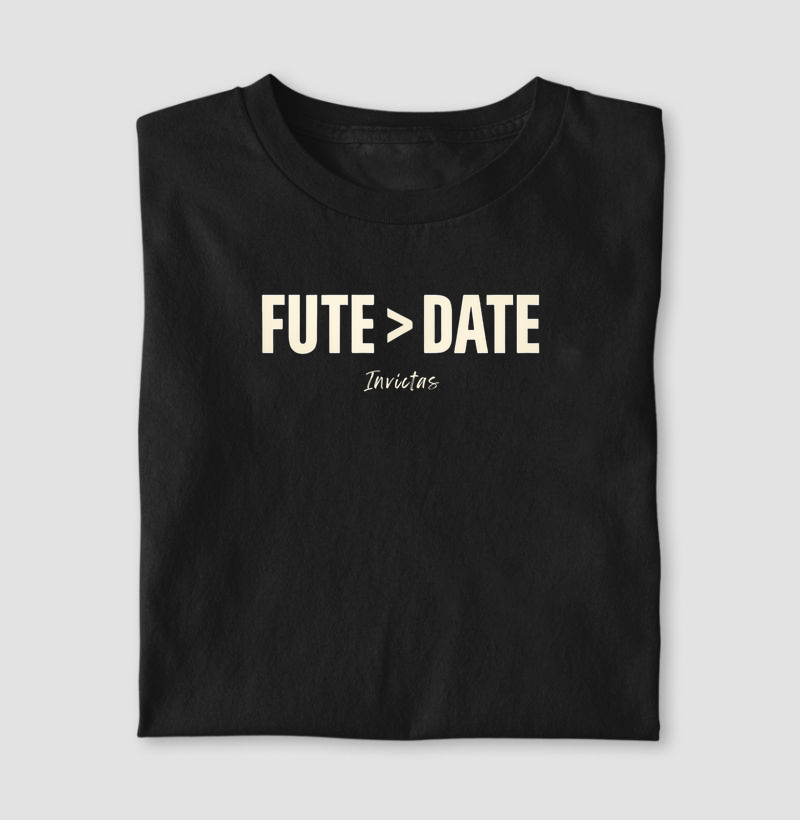 Camiseta Algodão Penteado - Fute > Date
