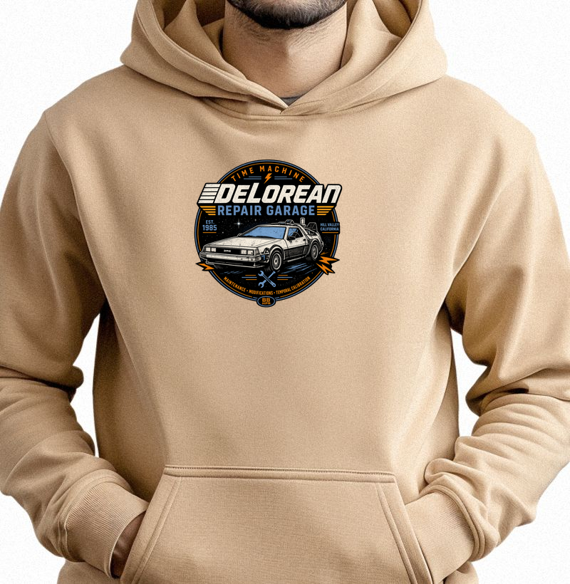 DeLorean Repair Garage