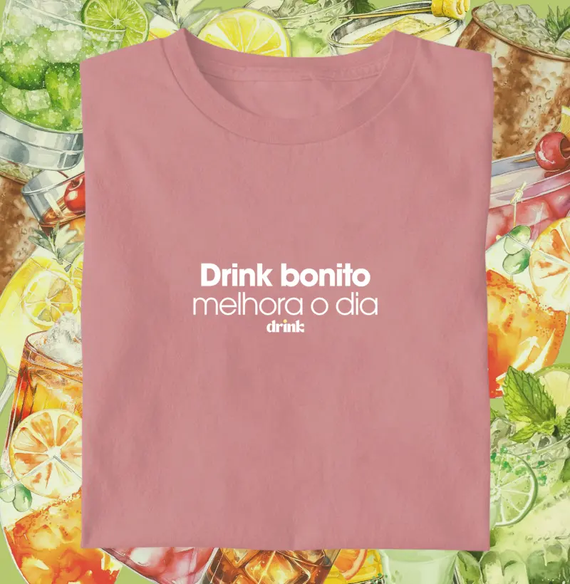 Drink bonito melhora o dia