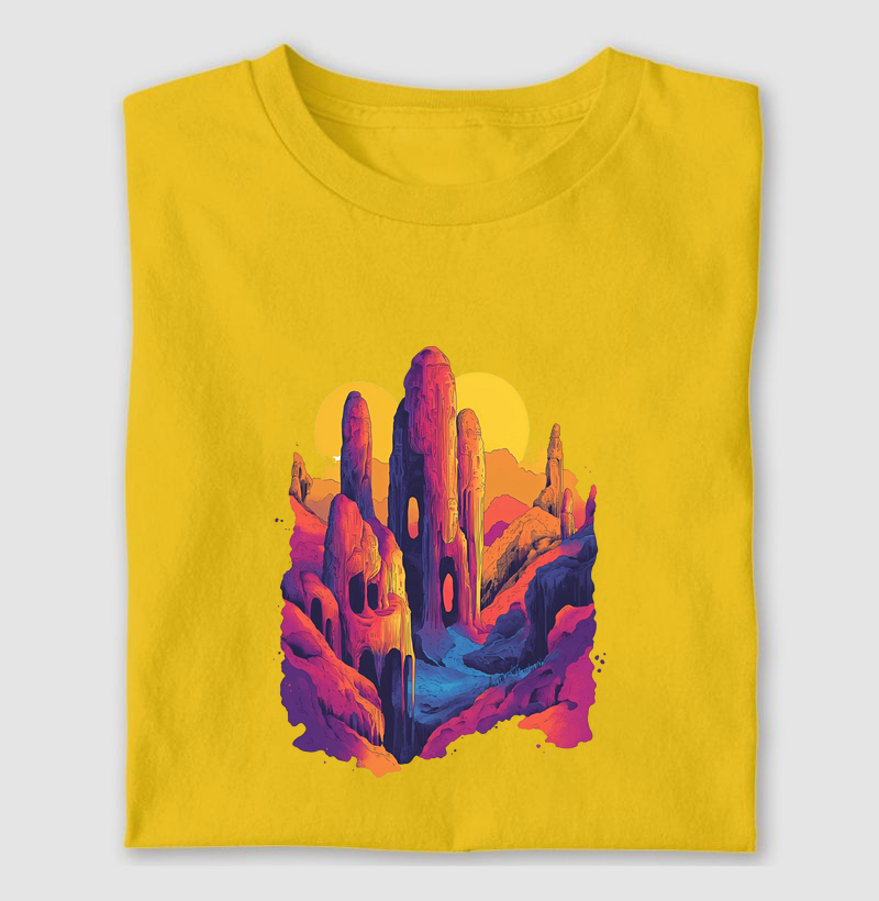 Camiseta Capadócia Pirâmide de Terra