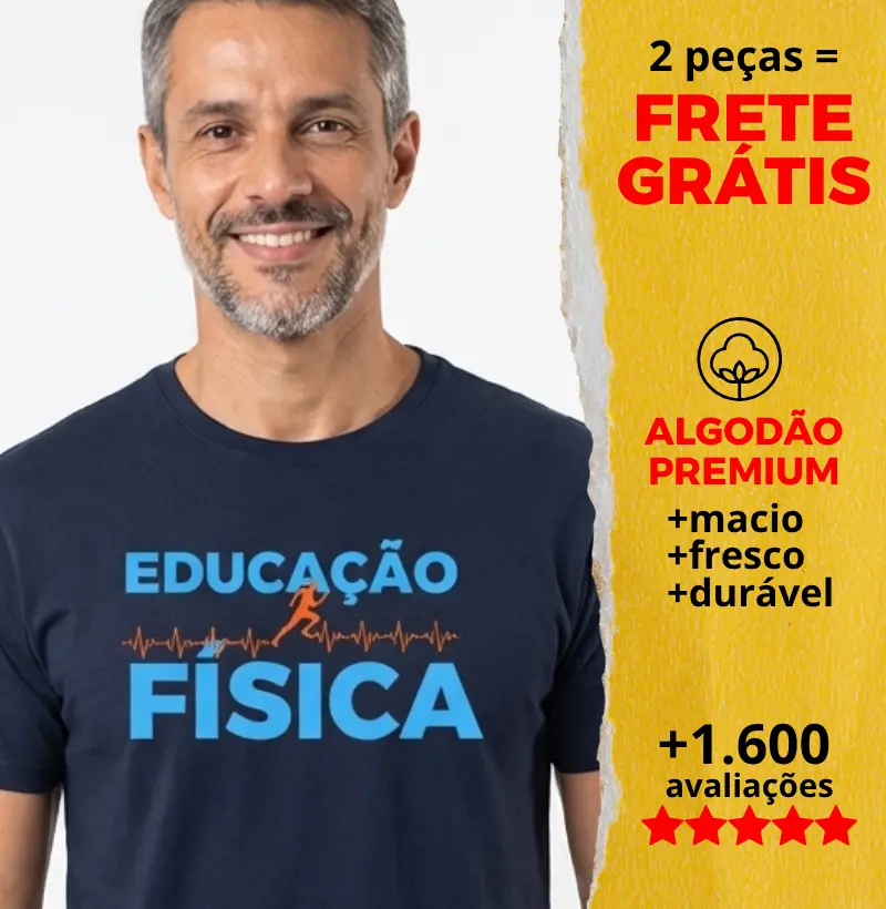 Camiseta Educação Física