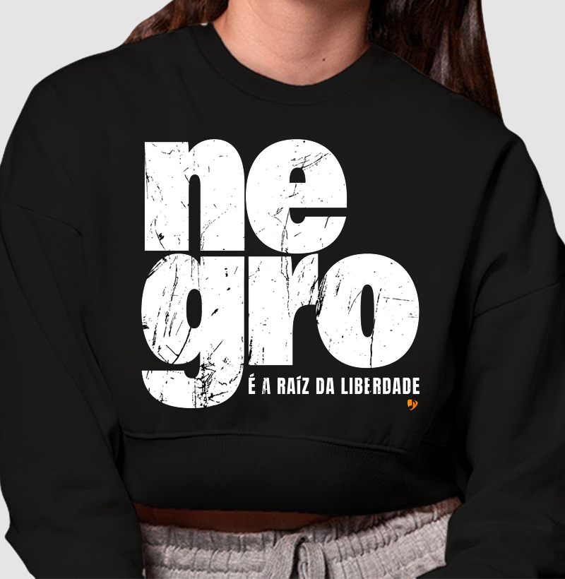 Negro é a raíz da liberdade