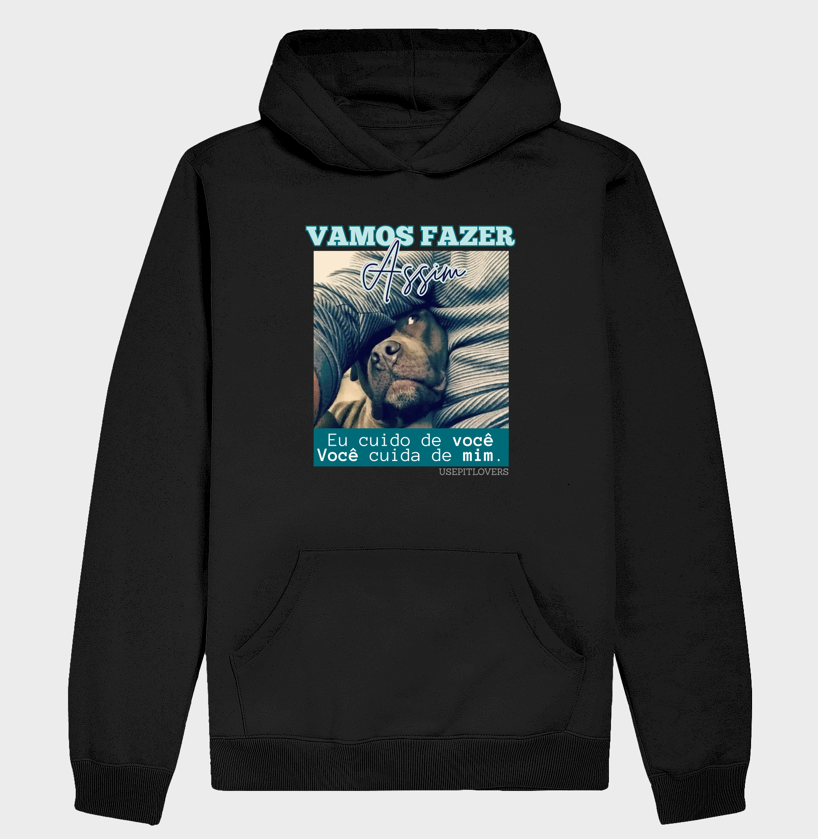 VAMOS FAZER ASSIM, EU CUIDO DE VOCÊ, VOCÊ CUIDA DE MIM.