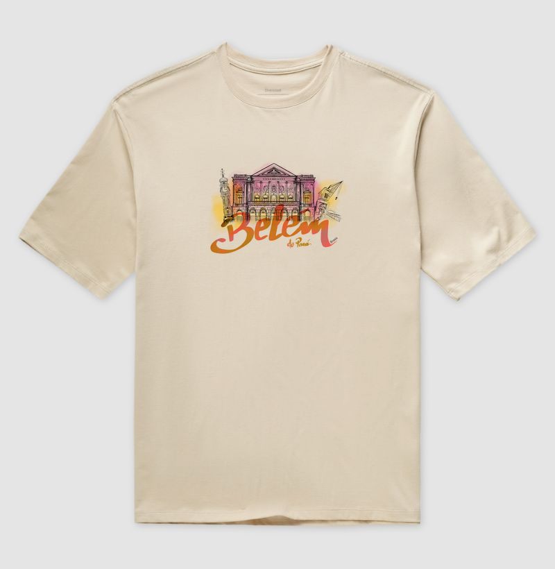 Estampa "Belém do Pará"