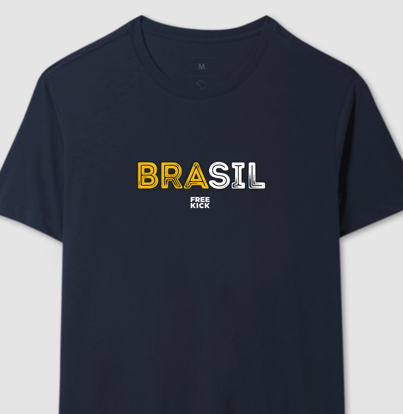 CAMISETA FREE KICK BRA SIL