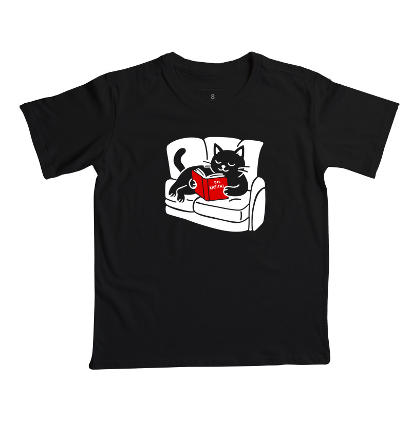 Gato lendo O Capital