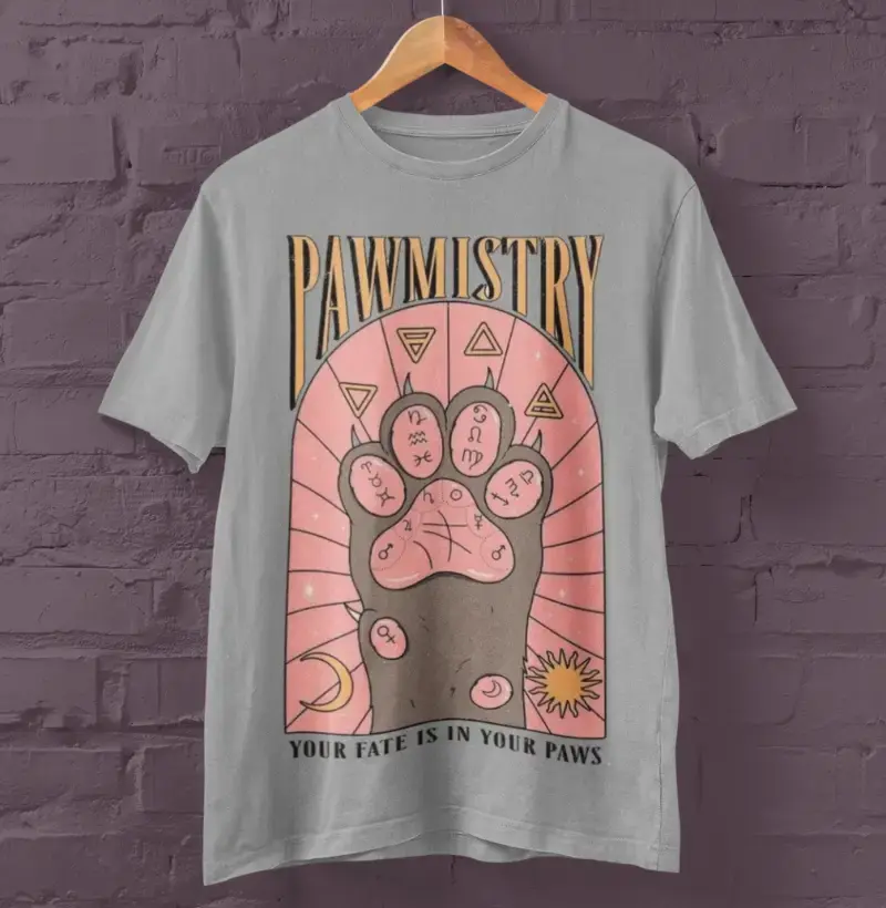 Camiseta Gato do Tarô