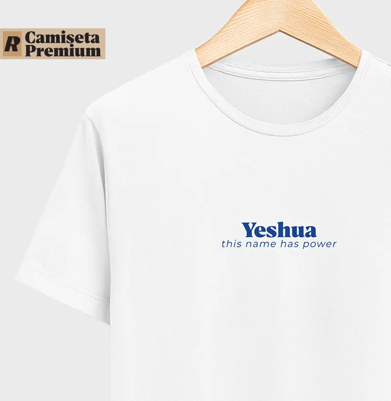 Camiseta YESHUA - Algodão Peruano