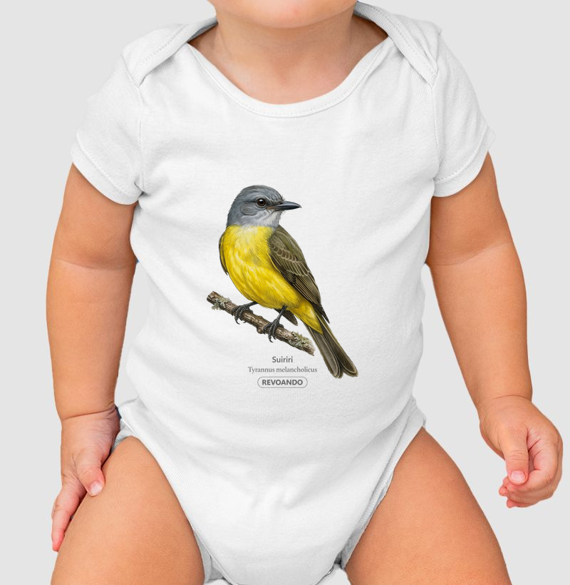 Traços Alados - Suiriri - Body Infantil