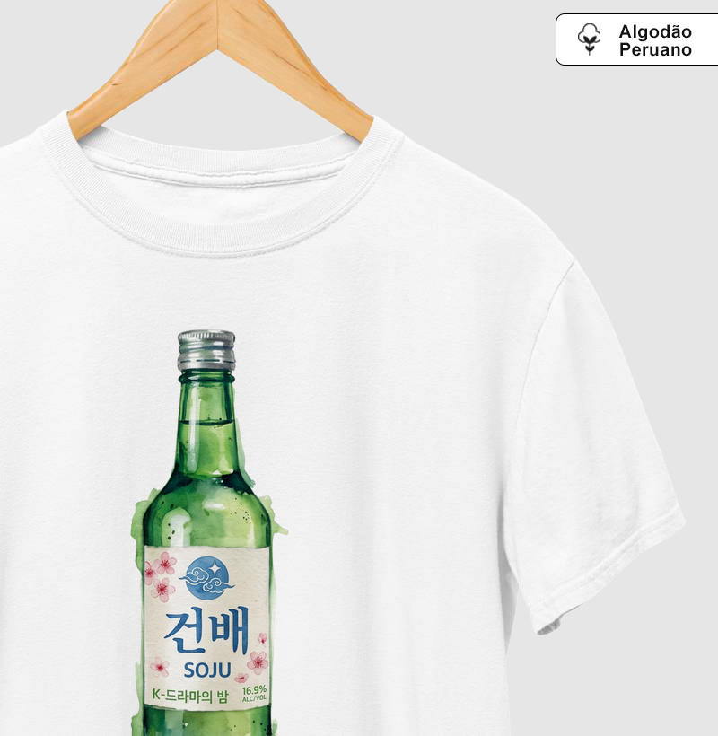 Camiseta Garrafa de Soju