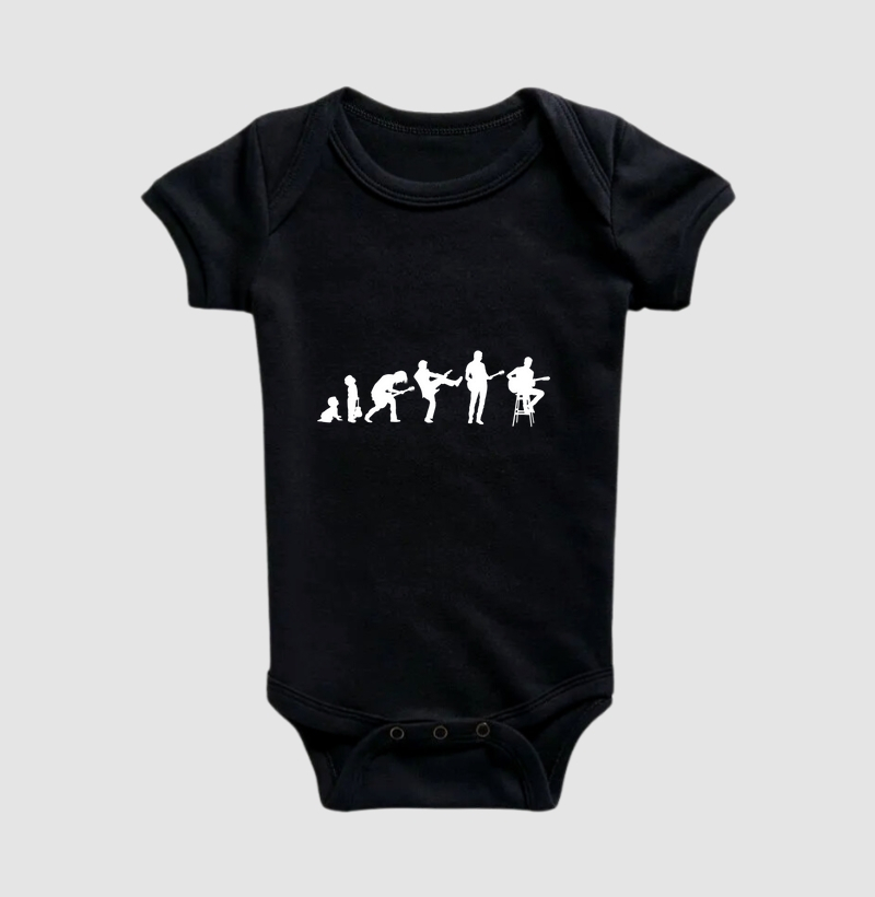 Evolução Guitarrista - instrumento (body infantil)