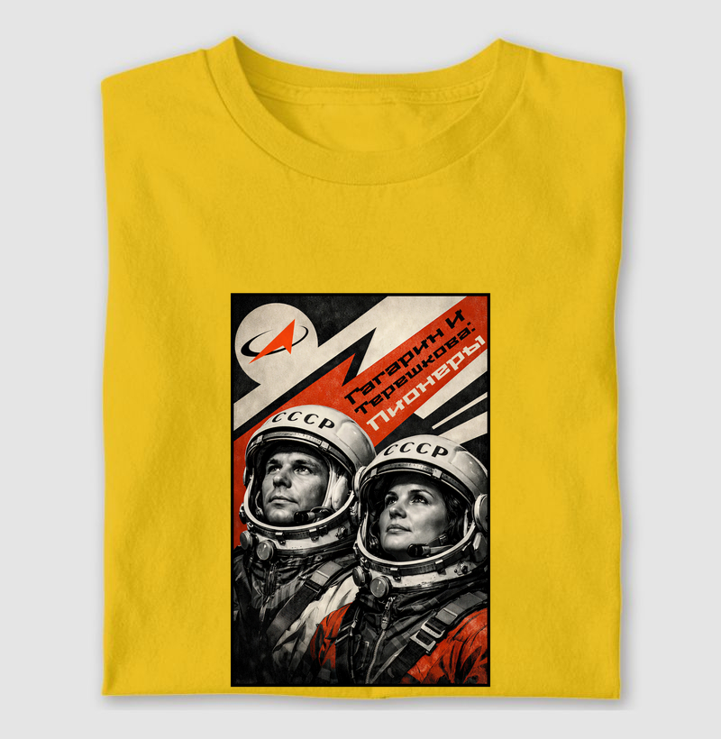 Gagarin e Tereshkova: Pioneiros