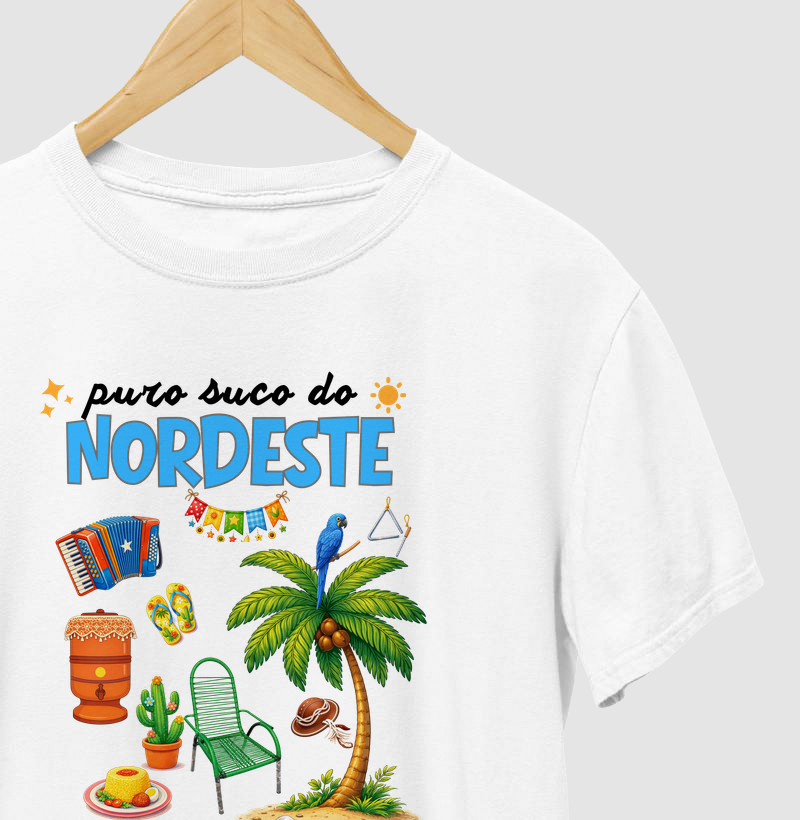 Camiseta Puro Suco do Nordeste (1) | OxenteWear