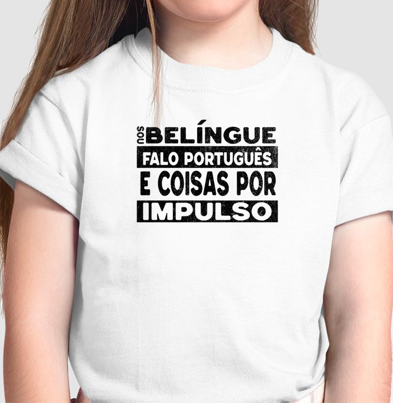 Sou bilíngue: falo português e coisas por impulso.