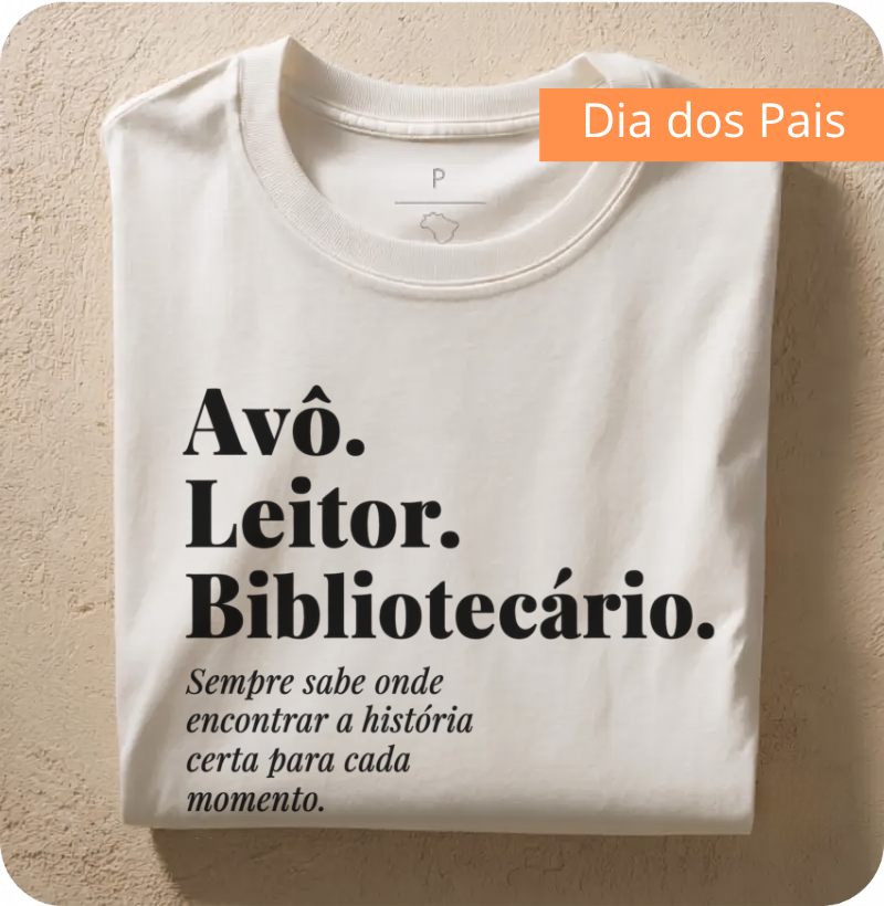 Avô. Leitor. Bibliotecário.