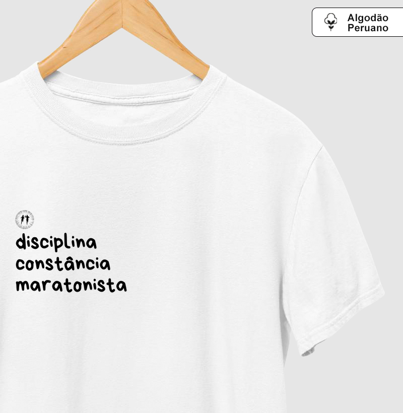 Disciplina, constância, maratonista